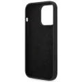 Etui Guess Silicone Vintage Gold Logo na iPhone 14 Pro - czarne