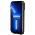 Etui Guess Gold Outline Translucent MagSafe na iPhone 14 Pro - czarne