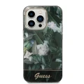 Etui Guess Jungle Collection na iPhone 14 Pro - zielone