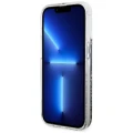 Etui Guess Liquid Glitter Marble na iPhone 14 Pro - czarne