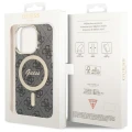 Etui Guess 4G MagSafe na iPhone 14 Pro - czarne