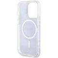 Etui Guess 4G MagSafe na iPhone 14 Pro - purpurowe