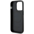 Etui Guess GCube Stripes MagSafe na iPhone 14 Pro - czarne