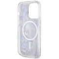 Etui Guess Leopard MagSafe na iPhone 14 Pro - różowe