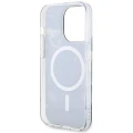 Etui Guess Golden Marble MagSafe na iPhone 14 Pro - czarne