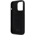 Etui Karl Lagerfeld Silicone Ikonik Metal Pin na iPhone 14 Pro - czarne