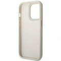 Etui Guess Croco Collection na iPhone 14 Pro 6,1" - srebrne
