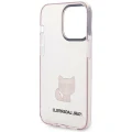 Etui Karl Lagerfeld Choupette Body na iPhone 14 Pro 6,1" - różowe
