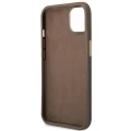 Etui Guess 4G Vintage Gold Logo na iPhone 14 Plus - brązowe