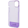 Etui Guess Translucent na iPhone 14 Plus - fioletowe