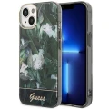 Etui Guess Jungle Collection na iPhone 14 Plus - zielone