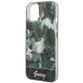 Etui Guess Jungle Collection na iPhone 14 Plus - zielone
