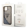 Etui Guess Liquid Glitter Palm Collection na iPhone 14 Plus - czarne