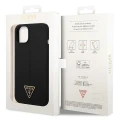 Etui Guess Silicone Triangle na iPhone 14 Plus - czarne