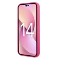 Etui Karl Lagerfeld Silicone RSG na iPhone 14 Plus - różowe