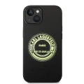 Etui Karl Lagerfeld Silicone RSG na iPhone 14 Plus - czarne