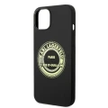 Etui Karl Lagerfeld Silicone RSG na iPhone 14 Plus - czarne