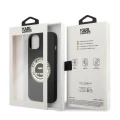 Etui Karl Lagerfeld Silicone RSG na iPhone 14 Plus - czarne