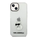 Etui Karl Lagerfeld Ikonik Choupette na iPhone 14 Plus - przezroczyste