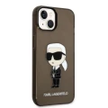 Etui Karl Lagerfeld Ikonik Karl na iPhone 14 Plus - czarne