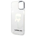 Etui Karl Lagerfeld Ikonik Karl na iPhone 14 Plus - przezroczyste