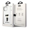 Etui Karl Lagerfeld Ikonik Karl na iPhone 14 Plus - przezroczyste