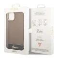 Etui Guess Translucent na iPhone 14 - czarne