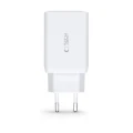 Ładowarka Tech-Protect C65W sieciowa 2x USB-C PD 65W / USB-A QC 3.0 - biała