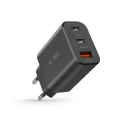 Ładowarka Tech-Protect NC30W sieciowa 2x USB-C PD 30W / USB-A QC 3.0 - czarna