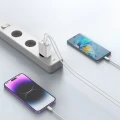 Ładowarka Tech-Protect NC30W sieciowa 2x USB-C PD 30W / USB-A QC 3.0 - biała