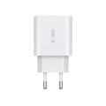 Ładowarka Tech-Protect C20W sieciowa 2x USB-C PD 20W z kablem USB-C / USB-C - biała