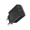 Ładowarka Tech-Protect C20W sieciowa 2x USB-C PD 20W - czarna