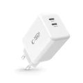 Ładowarka Tech-Protect NC45W-GAN 2-PORT PD45W - białe