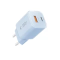 Ładowarka sieciowa Tech-Protect NCM33W 2-porty PD33W/QC3.0 - niebieska