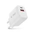 Ładowarka sieciowa Tech-Protect NCA30 PD 30W QC3.0 USB-A / USB-C- biała