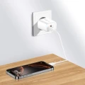Ładowarka sieciowa Tech-Protect NCA20 PD 20W QC3.0 USB-A / USB-C- biała