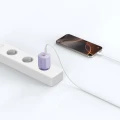 Ładowarka sieciowa Tech-Protect NCM33 PD 33W QC3.0 USB-C / USB-C - fioletowa