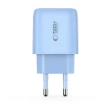 Ładowarka sieciowa Tech-Protect NCA30 PD 30W QC3.0 USB-A / USB-C - niebieska