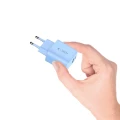 Ładowarka sieciowa Tech-Protect NCA30 PD 30W QC3.0 USB-A / USB-C - niebieska
