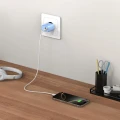 Ładowarka sieciowa Tech-Protect NCA30 PD 30W QC3.0 USB-A / USB-C - niebieska