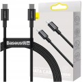 Kabel Baseus CATYS-B01 USB-C - USB-C PD QC FCP 100W 5A 480Mb/s 1m - czarny