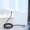 Kabel Baseus CATKLF-HG1 USB-C - USB-C PD QC 60W 3A 480Mb/s 2m - czarno-szary
