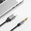 Kabel Tech-Protect UltraBoost audio USB-C / mini jack 3.5mm 1 m - czarny