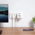 Listwa zasilająca Tech-Protect PCL3x4, 2x USB-A, 2x USB-C, 3x AC Typ Schuko - biała