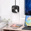 Listwa zasilająca Tech-Protect PCS3X4, 3 gniazda sieciowe, 2xUSB-A, 2xUSB-C 200 cm - czarna