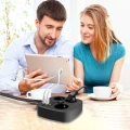 Listwa zasilająca Tech-Protect PCS3X4, 3 gniazda sieciowe, 2xUSB-A, 2xUSB-C 200 cm - czarna