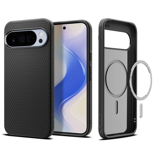 Etui Spigen Liquid Air Mag MagSafe na Google Pixel 10 Pro XL - czarny mat