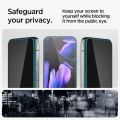 Szkło prywatyzujące Spigen Glas.TR "Ez Fit" Privacy HD 2-pack na Google Pixel 9 / 9 Pro / 10 / 10 Pro