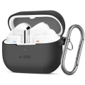 Etui Tech-Protect Silicone Hook na Samsung Galaxy Buds 3 / 3 FE / 3 Pro - czarne