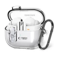 Etui Tech-Protect FlexAir z karabińczykiem na Samsung Galaxy Buds 3 / 3 FE / 3 Pro - przezroczyste